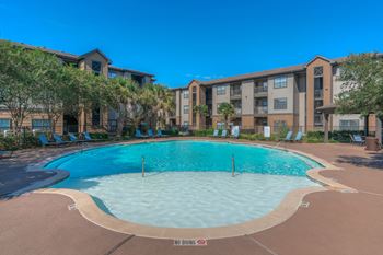Resort style pool